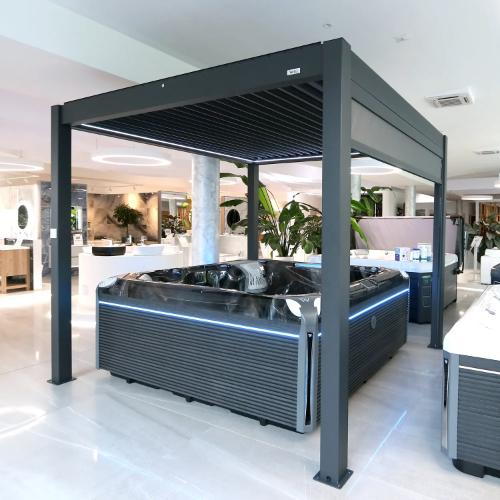 Wellis MotionFlex 300 bioklimatska pergola sa belim LED osvetljenjem