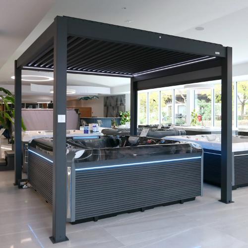 Wellis MotionFlex 300 bioklimatska pergola sa belim LED osvetljenjem