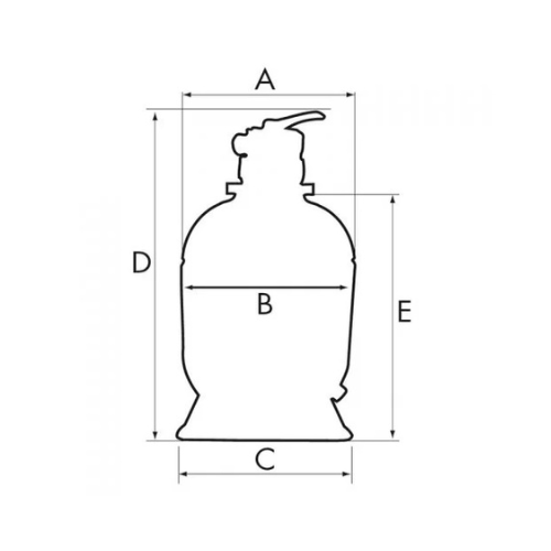 Hayward ProSeries Top 0,20 / 10 m3 filter za bazen