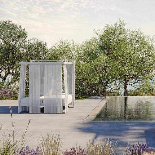 MYYOUR Soletto krevet sa baldahinom