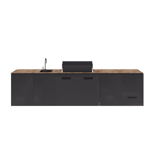 ELEEXA Pure SET 2 RAL 9005/ 701 spoljna kuhinja