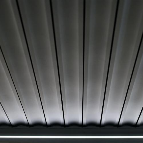Wellis MotionFlex 300 bioklimatska pergola sa belim LED osvetljenjem