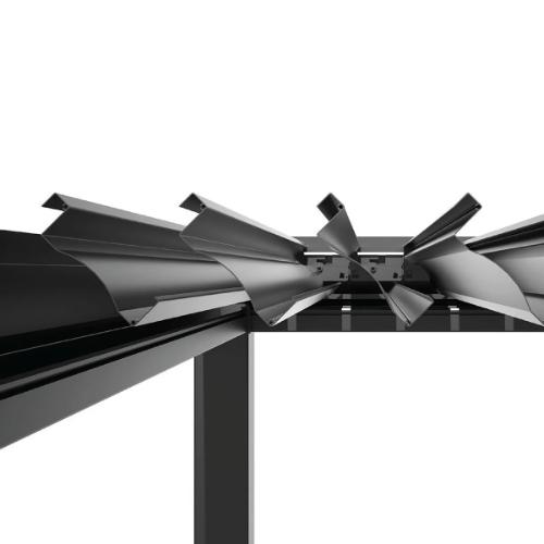 Wellis MotionFlex 300 bioklimatska pergola sa belim LED osvetljenjem