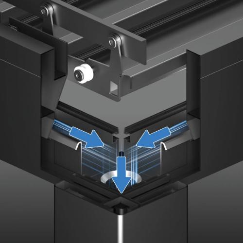 Wellis MotionFlex 300 bioklimatska pergola sa belim LED osvetljenjem